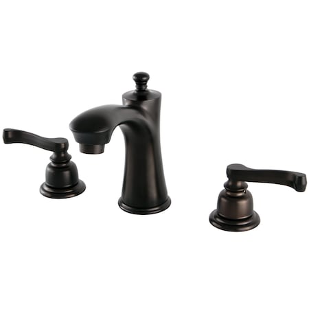 Kingston Brass 8" Widespread Bathroom Faucet, Oil Rubbed Bronze KB7965FL